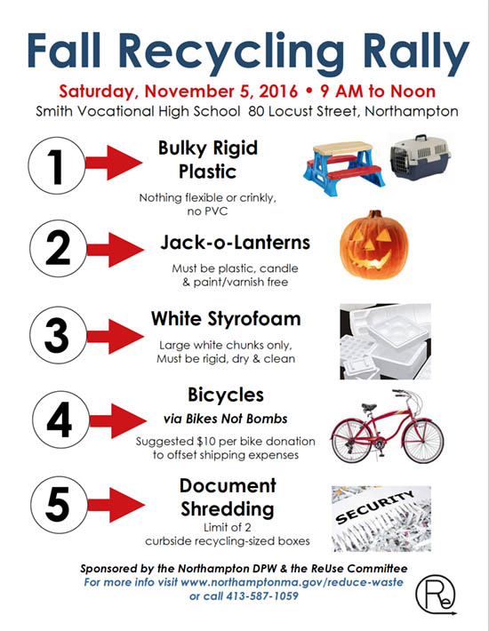 Fall Recycling Rally : Leeds Civic Association